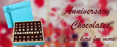 Anniversary Chocolates Delivery to India