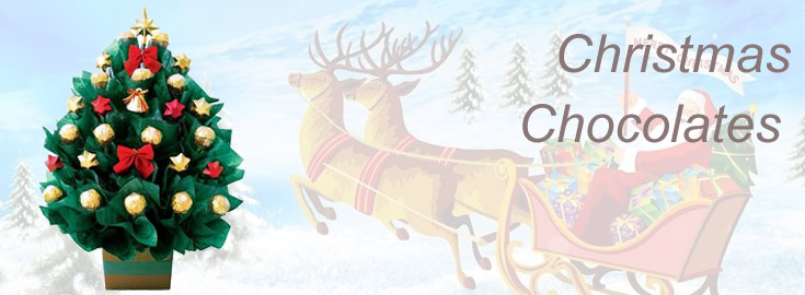 Christmas Chocolates to India