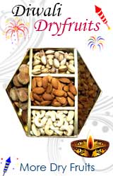 Send Diwali Gifts to India : Diwali Dry Fruits to India