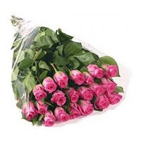 Online Pink Roses Bouquet 24 Flowers Delivery in India