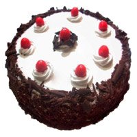 Send same day Black Forest Cake for Father's Day