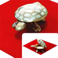 Send online decor gift Turtle in Brass