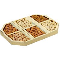 Rakhi Gift Delivery in India Fancy Dry Fruits Box with Rakhi