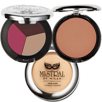 Send Combo of Blush with Compact Powder and Eyeshadow gift for Sister