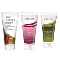 Send Combo of Face Pack with Face Scrub and Face Cream gift for Sister