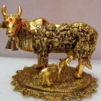 Home decor gift Two Gold Plated Bowl in Brass