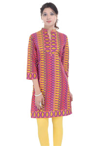 Send Cottan Stitched Kurtis 0189 Onam gift to India