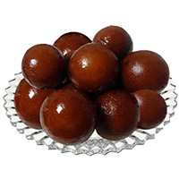 Gulab Jamun sweets with Rakhi Delivery in India