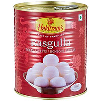 Send Haldiram Rasgulla sweets gift to India for Bhai Dooj