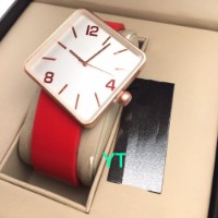 Rakhi Gifts For Brother Square Dial Red Watch