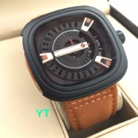 Send Black Dial Leather Strap Watch gift online