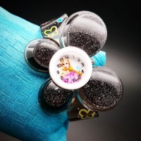 Send Online Black Butterfly Barbie Watch for Kids 34 gift