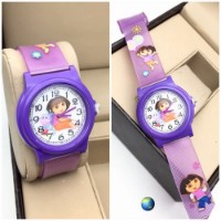 Purple Dora The Explorer Kids Watch for kid Sister