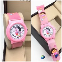 Online Pink Dora The Explorer Kids Watch for Bhai Dooj gift