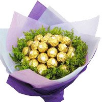 Bhai Dooj Gift 24 Pcs Ferrero Rocher Bouquet