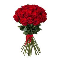 Red Roses Bouquet 36 Flowers for Bhai Dooj