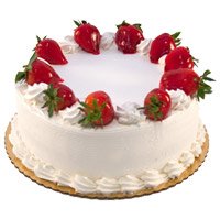 Strawberry Father's Day Cake to India