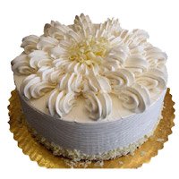 Vanilla Bhai Dooj Cake From 5 Star Bakery