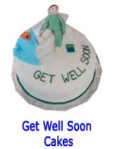 Get Well Soon Cakes to India