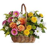 Karva Chauth Flowers to India : Basket