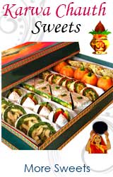 Karwa Chauth Sweets and Gifts to India