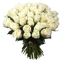 Flowers to India : White Roses