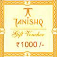 Send Tanishq Gift Voucher Worth Rs. 1000 Online