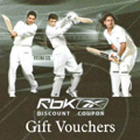 Send Reebok Gift Vouchers to India