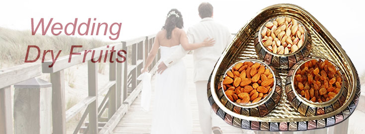 Dry fruits Gifts for wedding