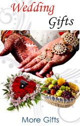 Wedding Gifts to India, Flowers to Bhilai
